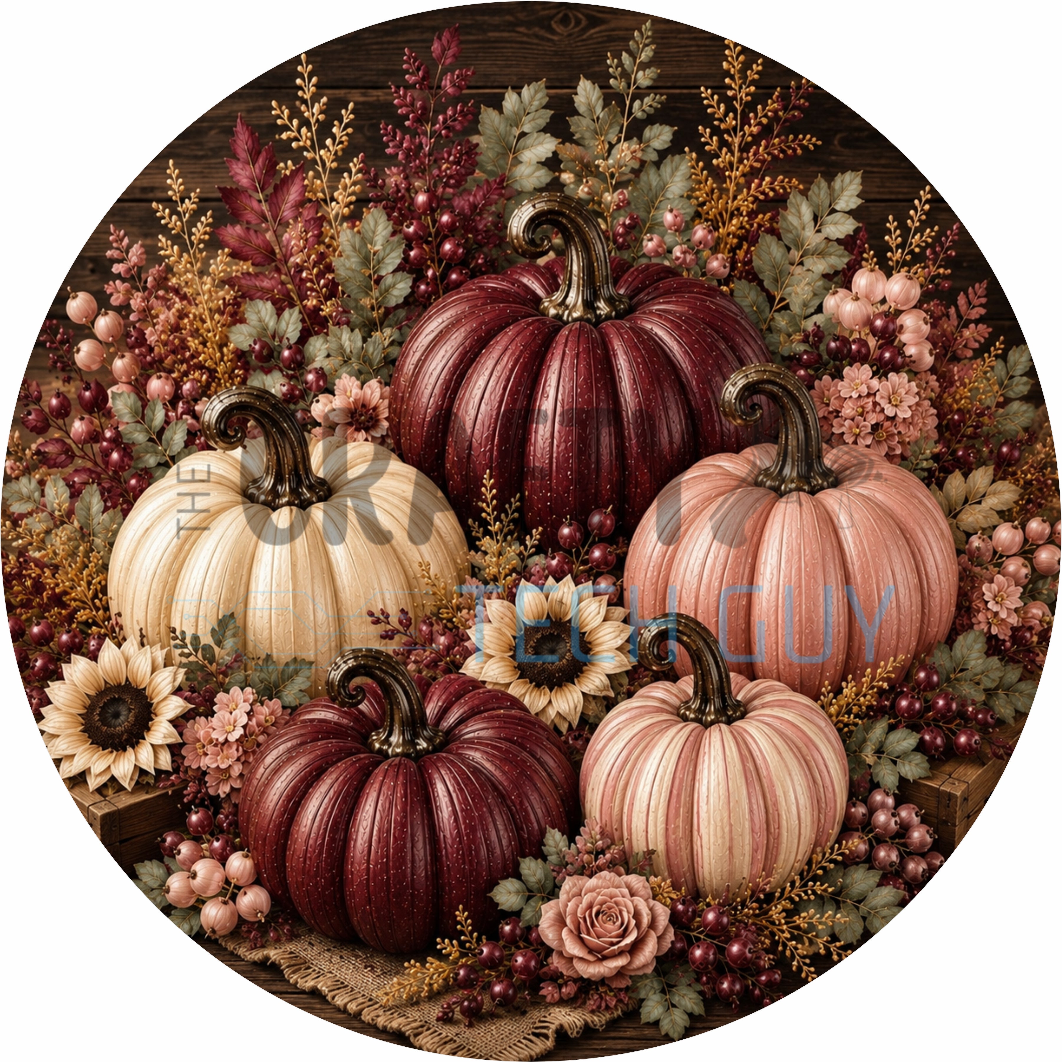 Letrero fantasma de cuadros vichy rosas con piruleta y lazos: una bonita decoración de pared para Halloween.