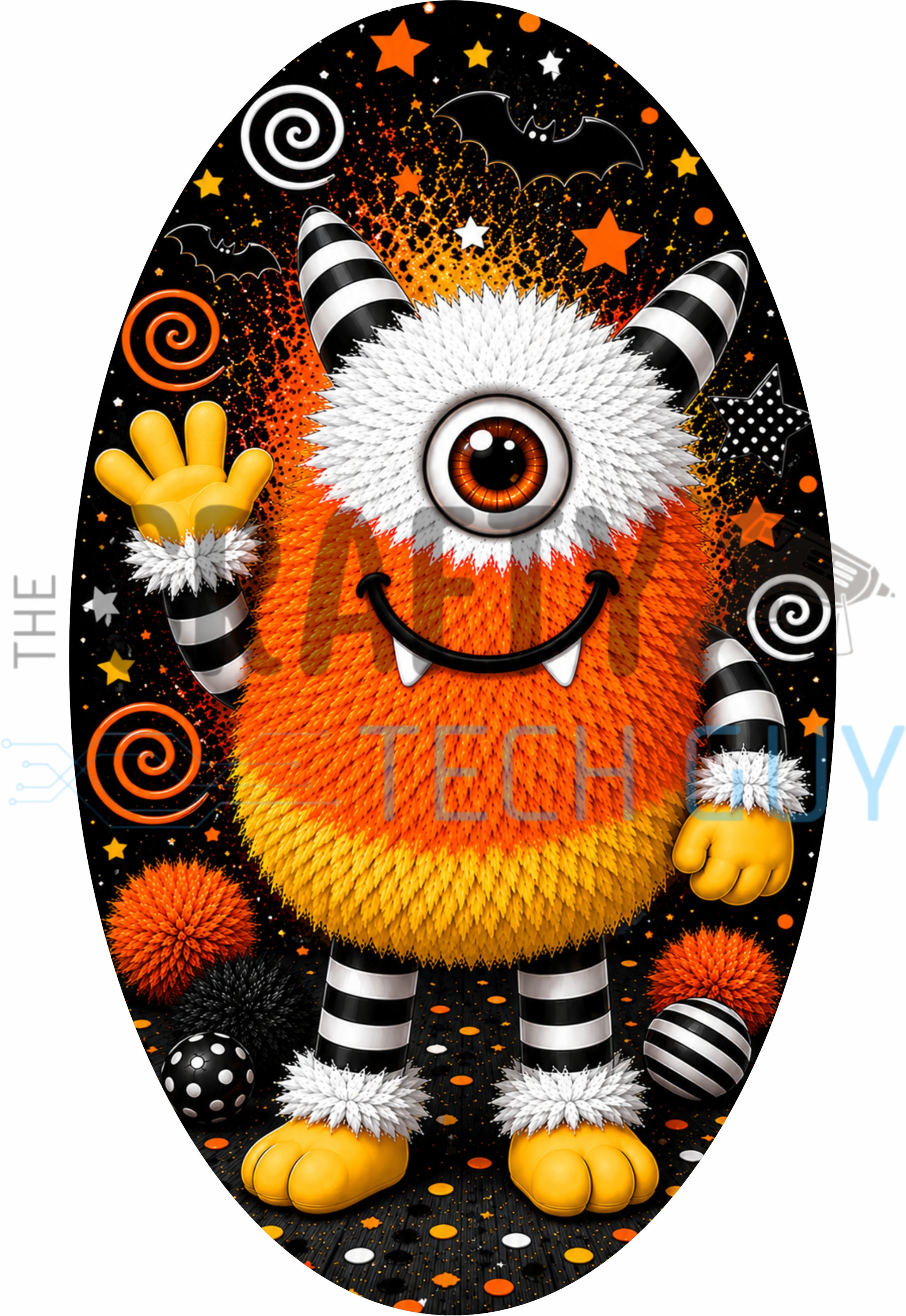 Signo de caída de calavera de azúcar verde azulado, elegante arte de pared de calavera de Halloween, decoración del Día de los Muertos de calabaza azul