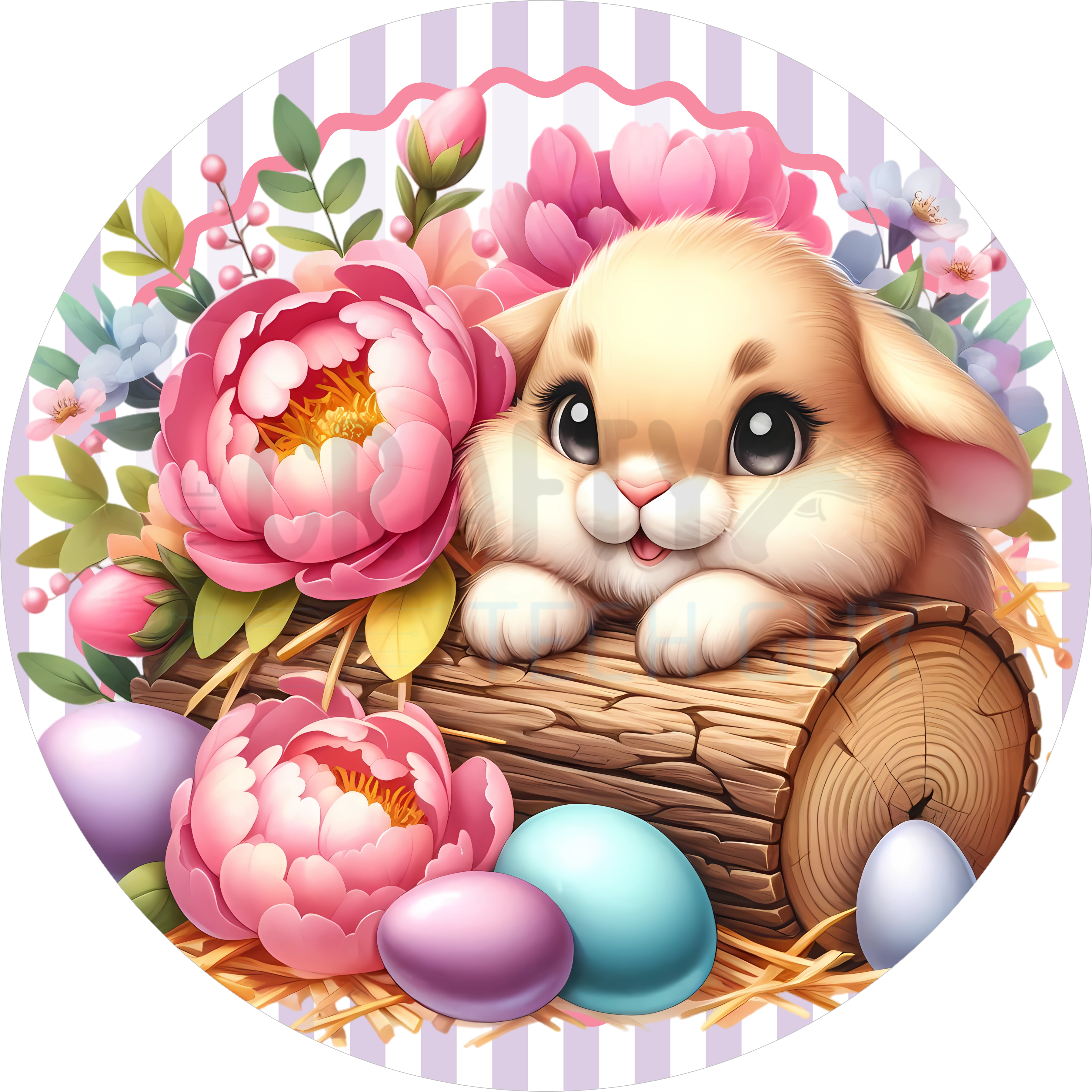 Arte mural de conejito elegante, impresión vintage de conejo, decoración antropomórfica de conejo, conejito floral primaveral, arte animal victoriano, regalo de conejo de Pascua