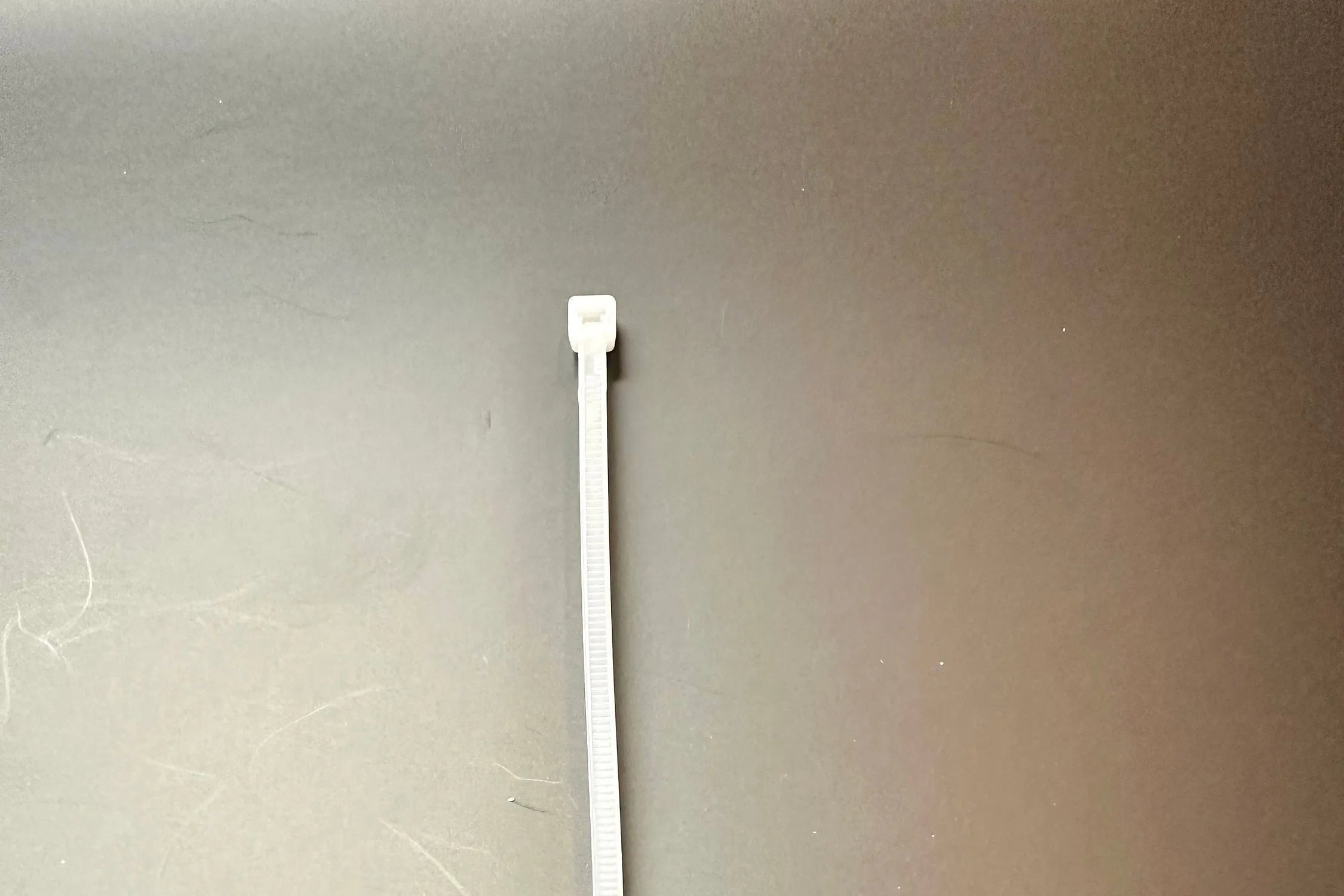 6" clear zip tie, 100 pack