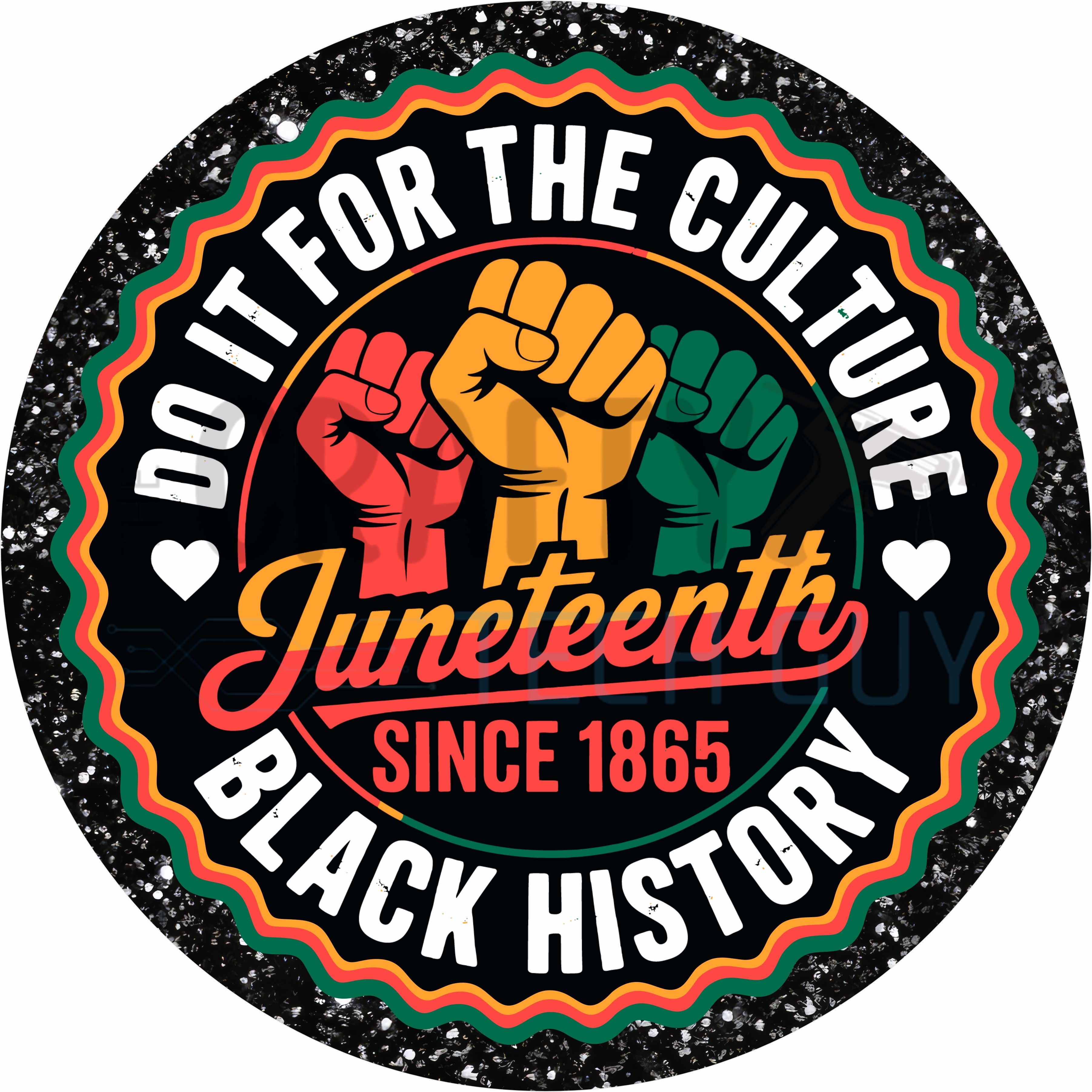 Juneteenth Black History Do It For The Culture Round Sign