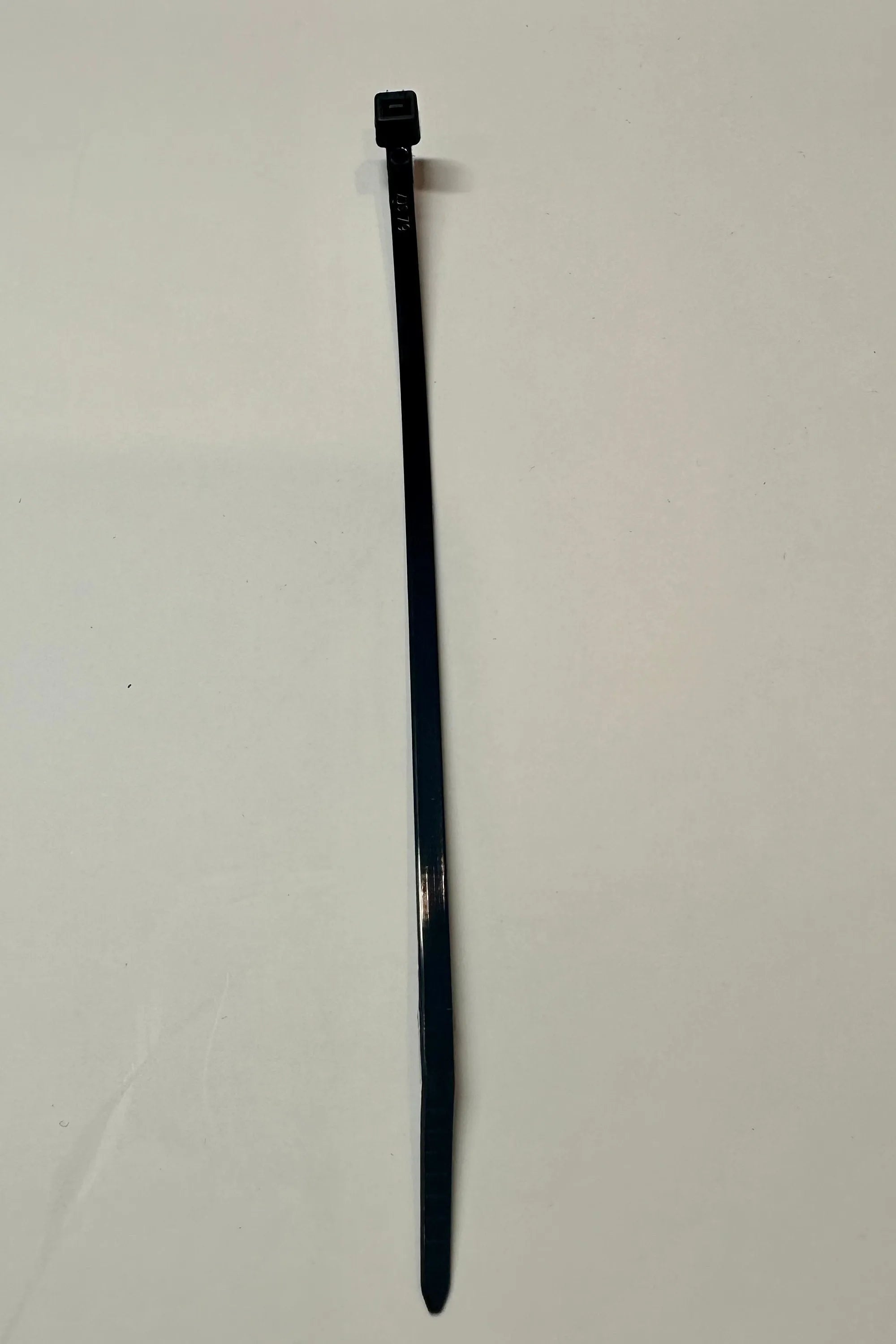 8" black zip tie, 100 pack