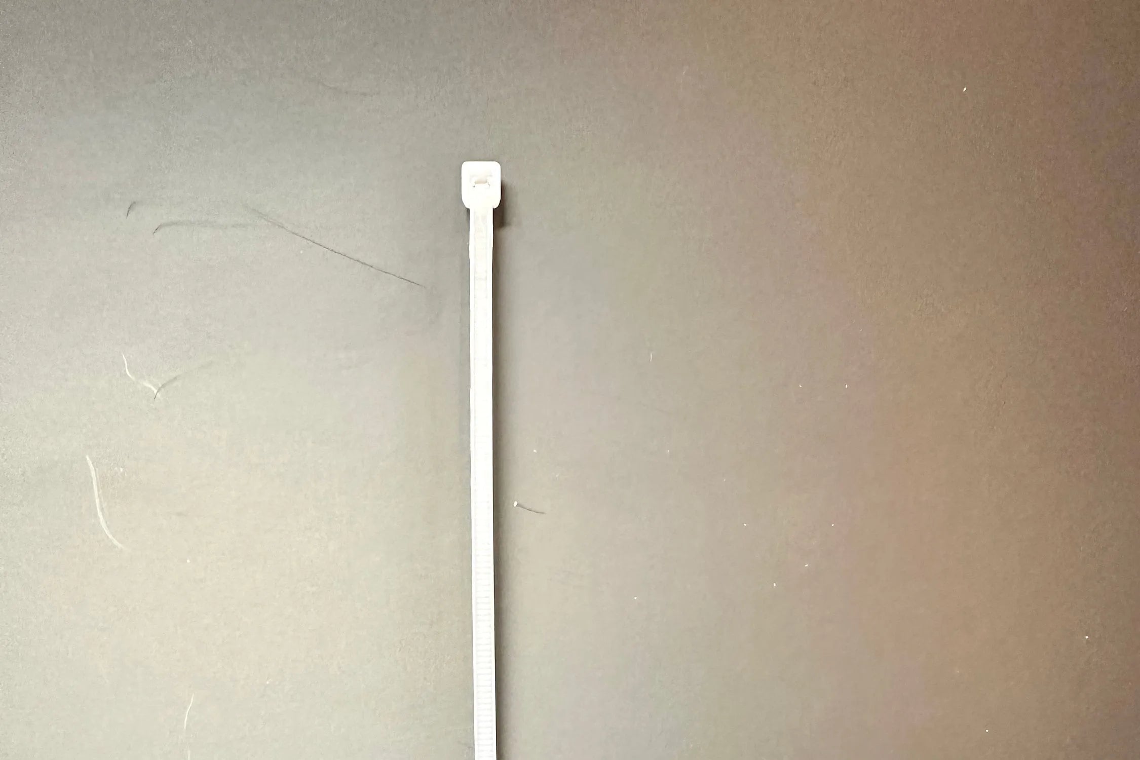 8" clear zip tie, 100 pack