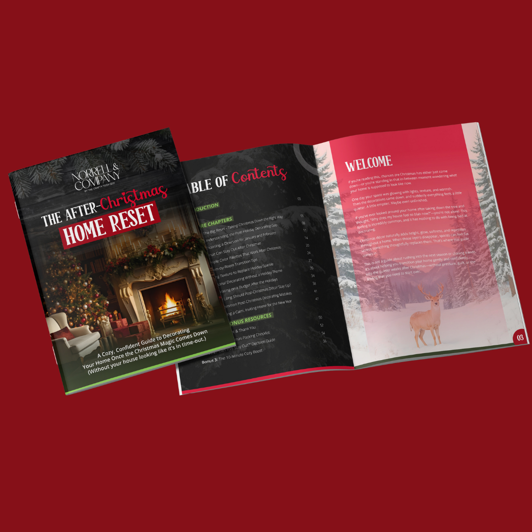 After-Christmas Home Decorating Guide: Winter Decor Ideas & Tips eBook