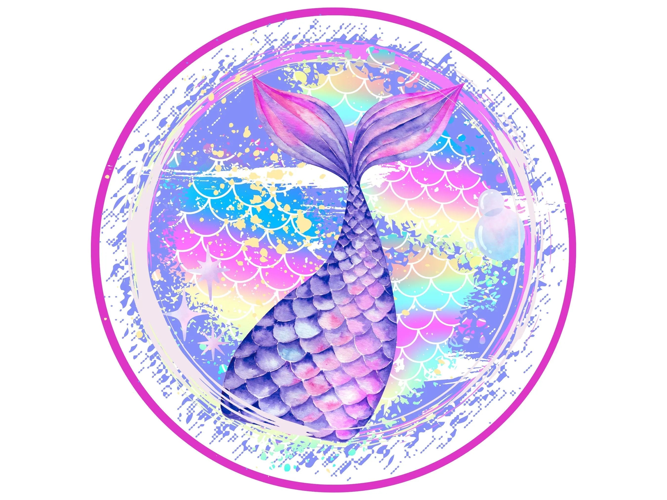 Letrero de corona de sirena brillante, letrero de corona de sirena, coleccionista de sirenas, letrero para habitación de niñas