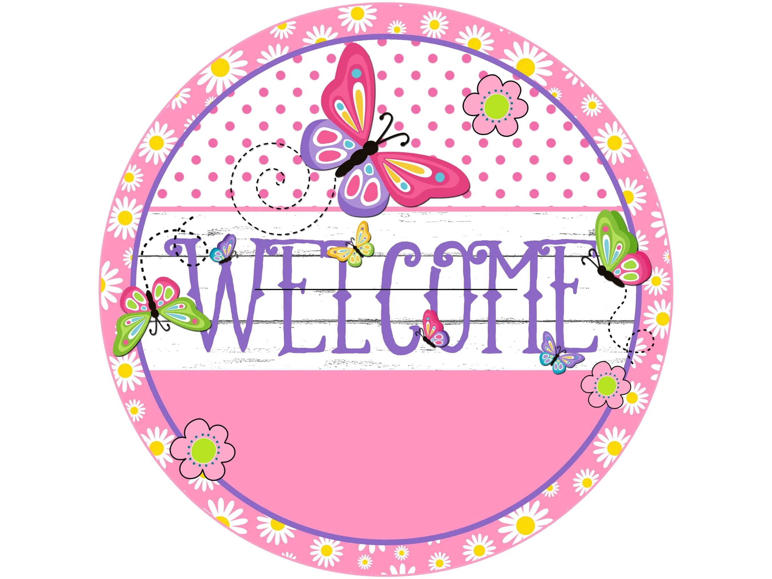 butterfly garden watercolor wreath sign, butterfly sign, butterfly wall art, butterfly lover sign, butterflies and flowers sign