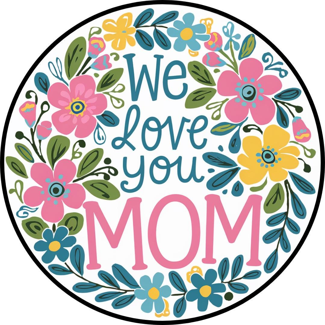 a metal sign image for a wreath or home decor