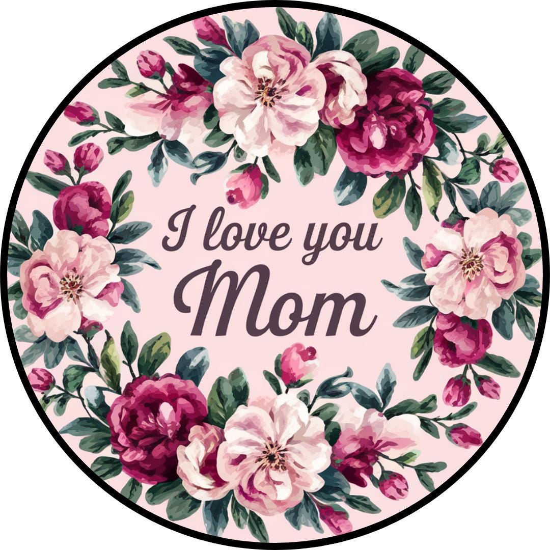 a metal sign image for a wreath or home decor