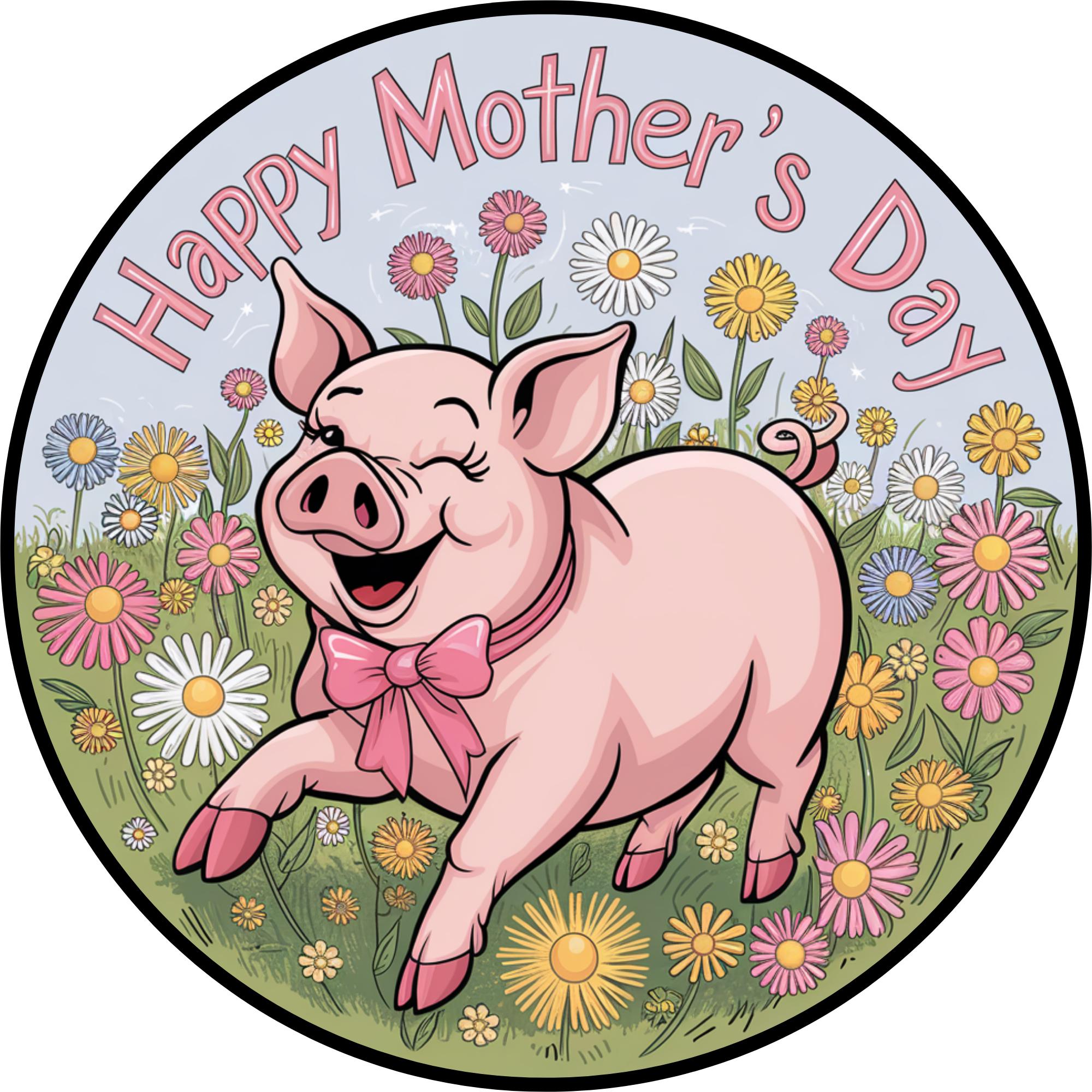 a metal sign image for a wreath or home decor