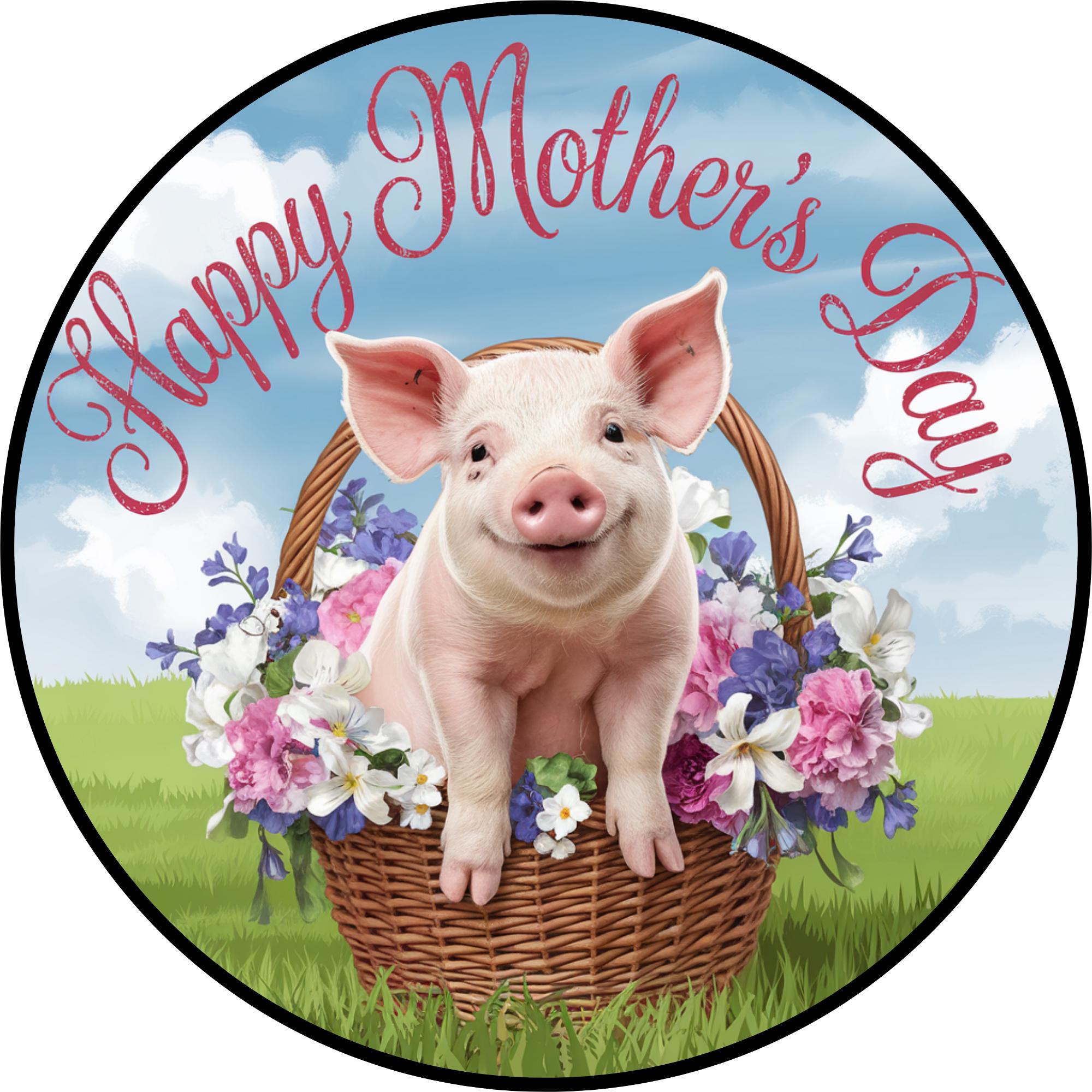 a metal sign image for a wreath or home decor