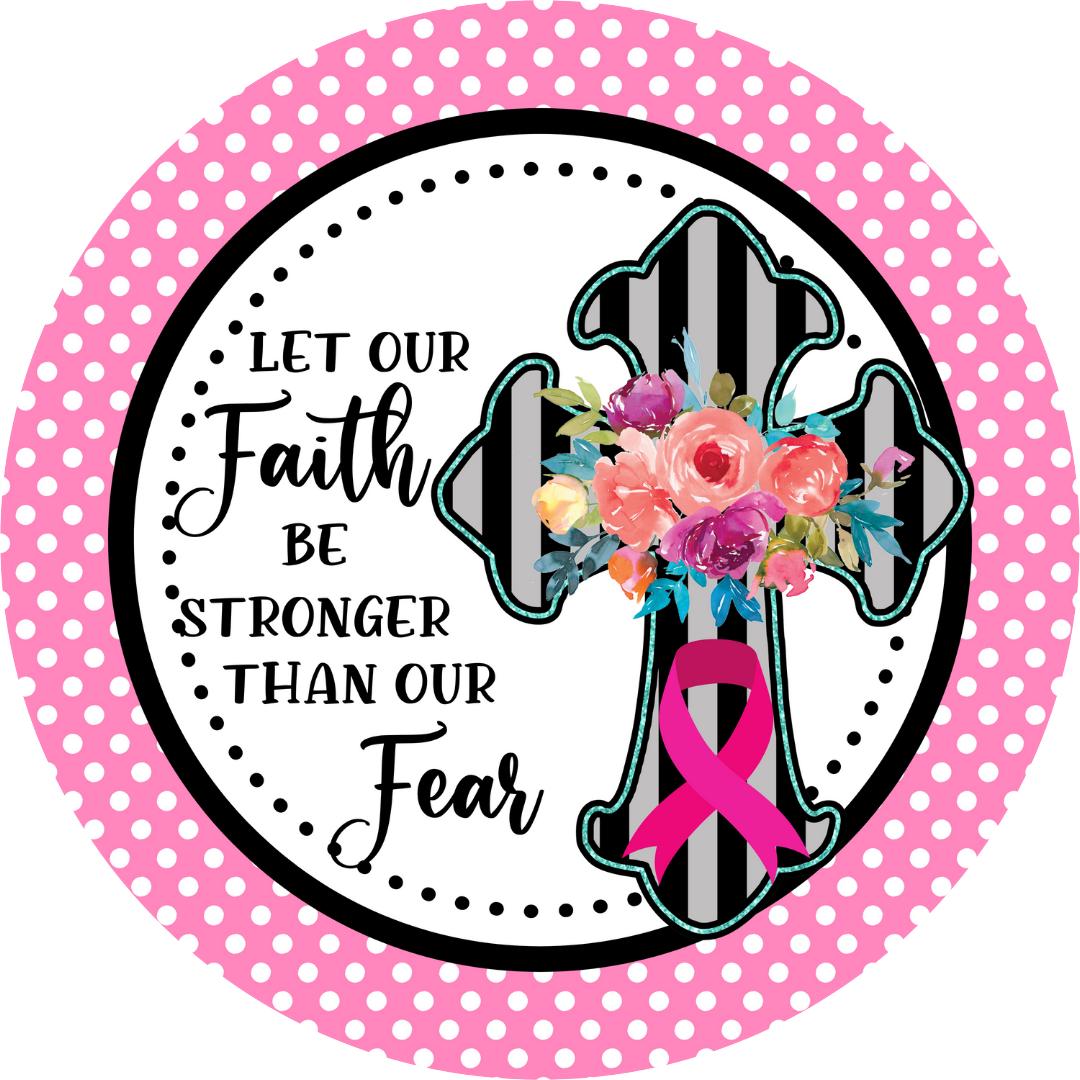 a metal sign image for a wreath or home decor