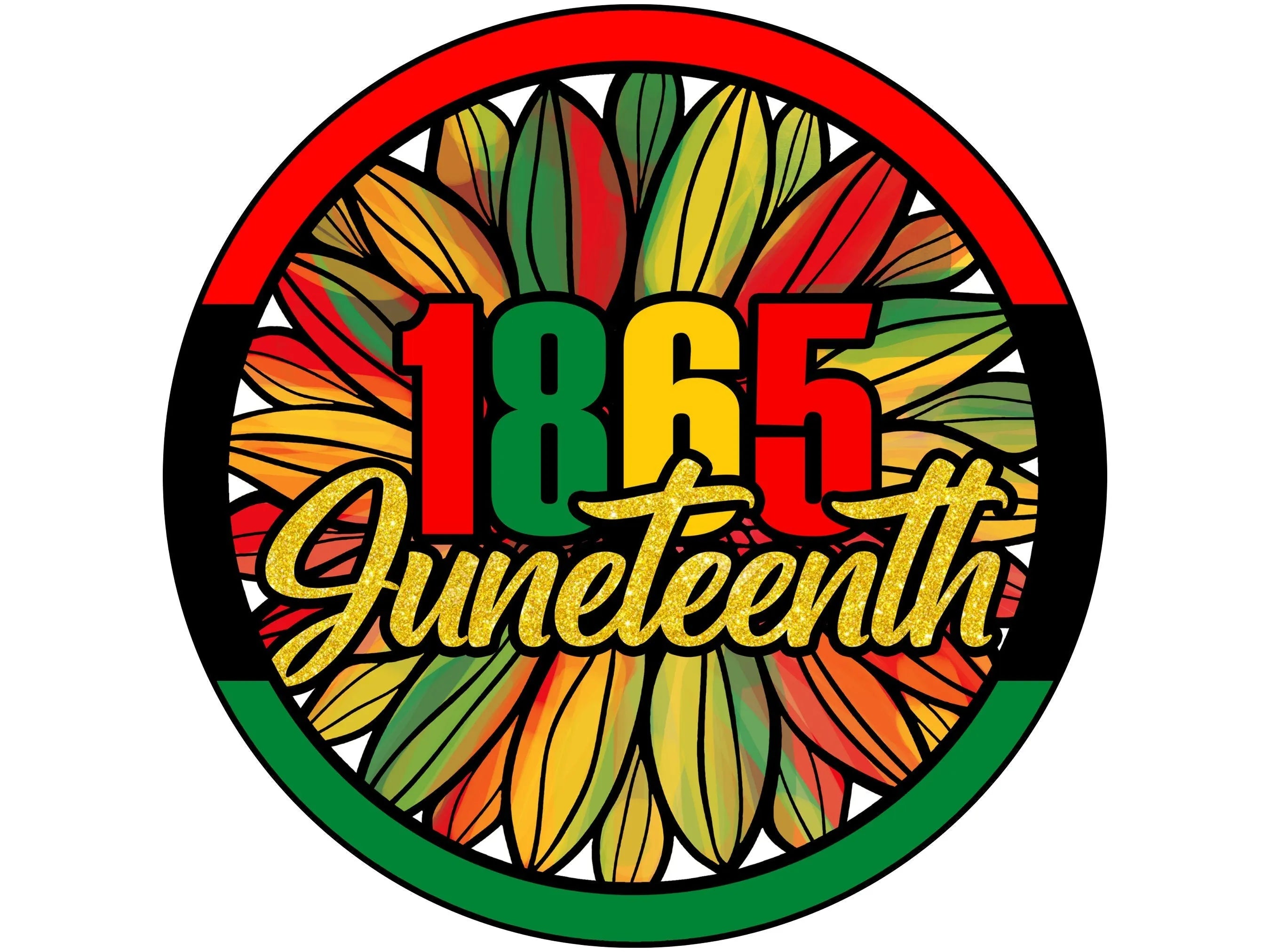 Corona de Juneteenth, decoración de concientización sobre Juneteenth, cartel de apoyo a Juneteenth, corona de historia afroamericana, Juneteenth, cartel de celebración de la libertad
