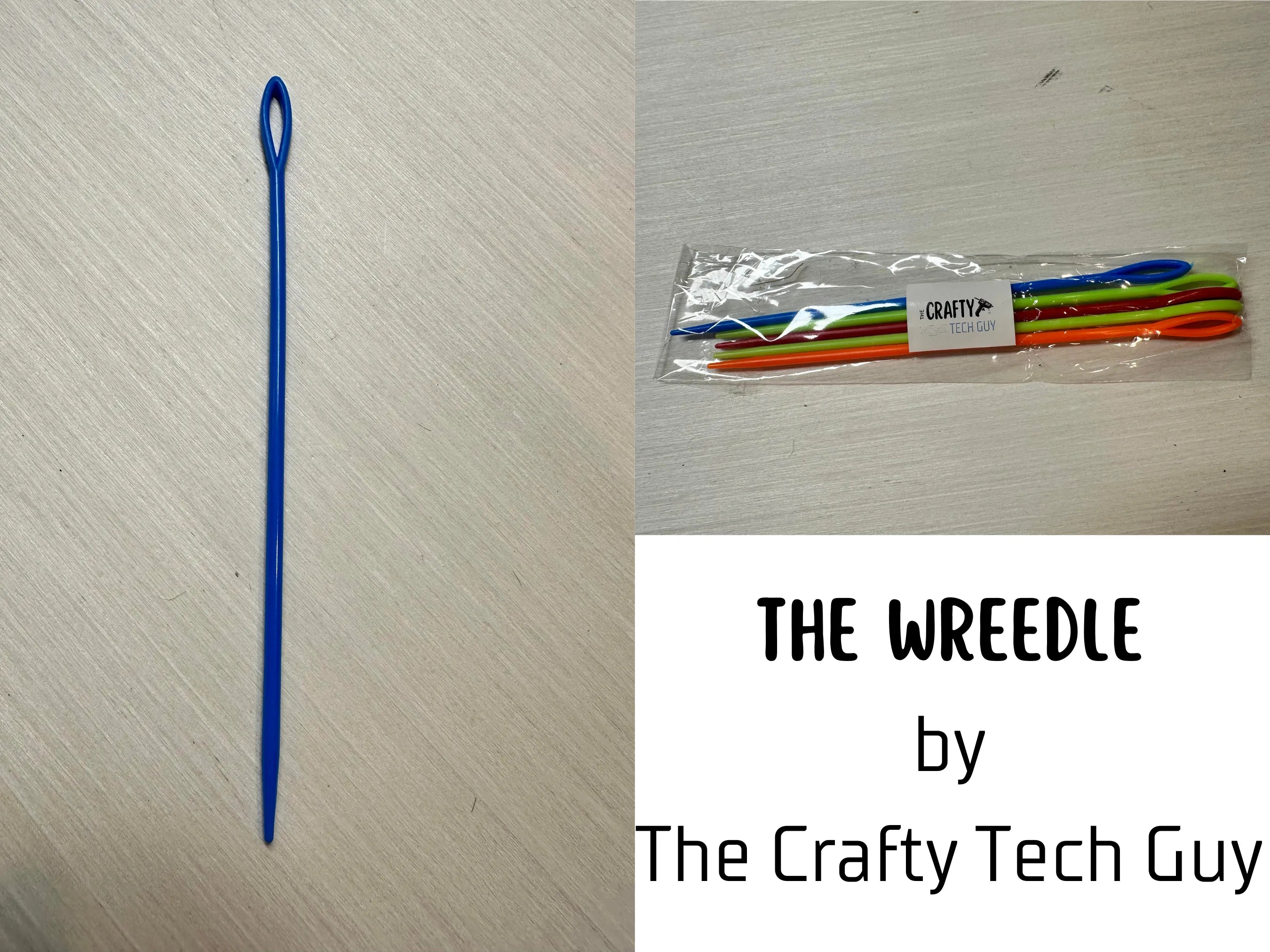 The Wreedle, 6" plastic needle, 5 pack