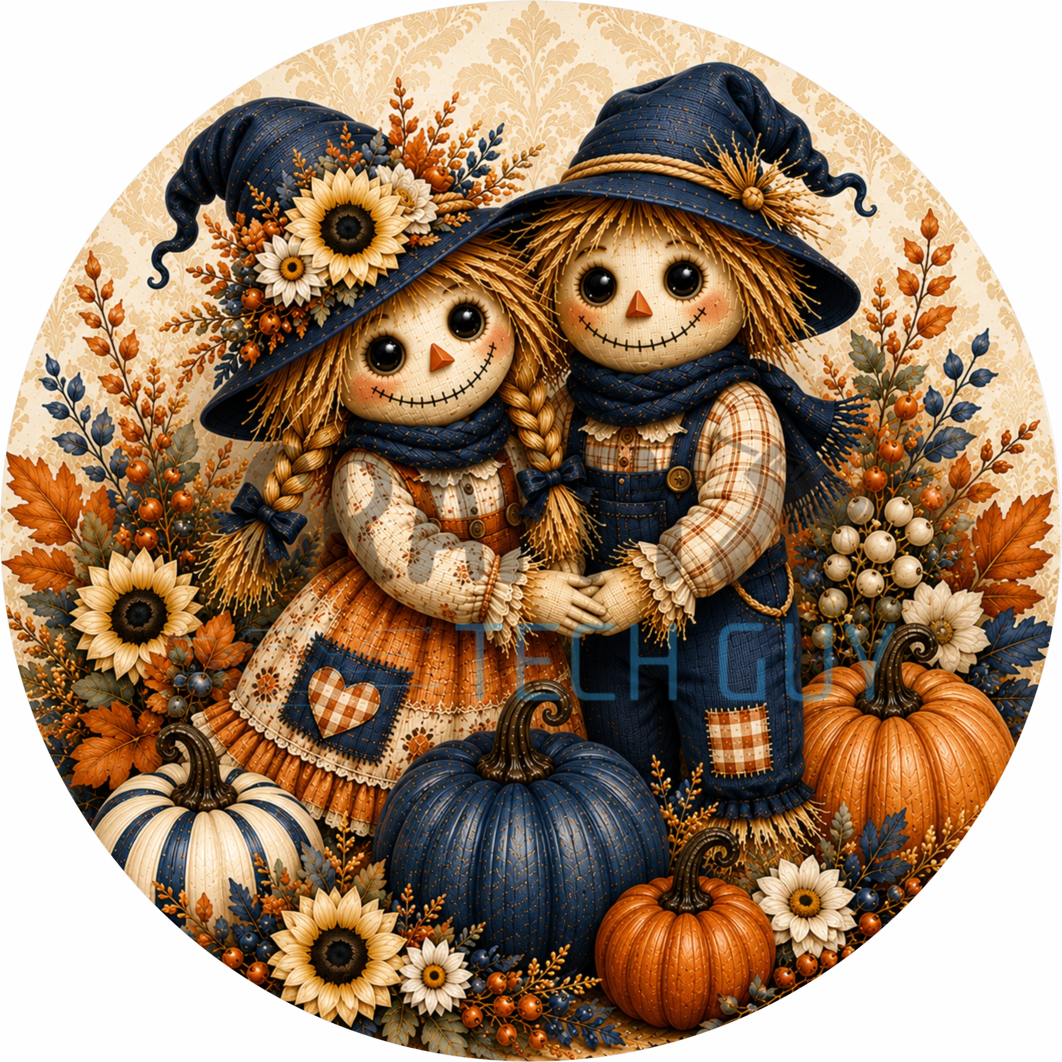 Letrero fantasma de cuadros vichy rosas con piruleta y lazos: una bonita decoración de pared para Halloween.
