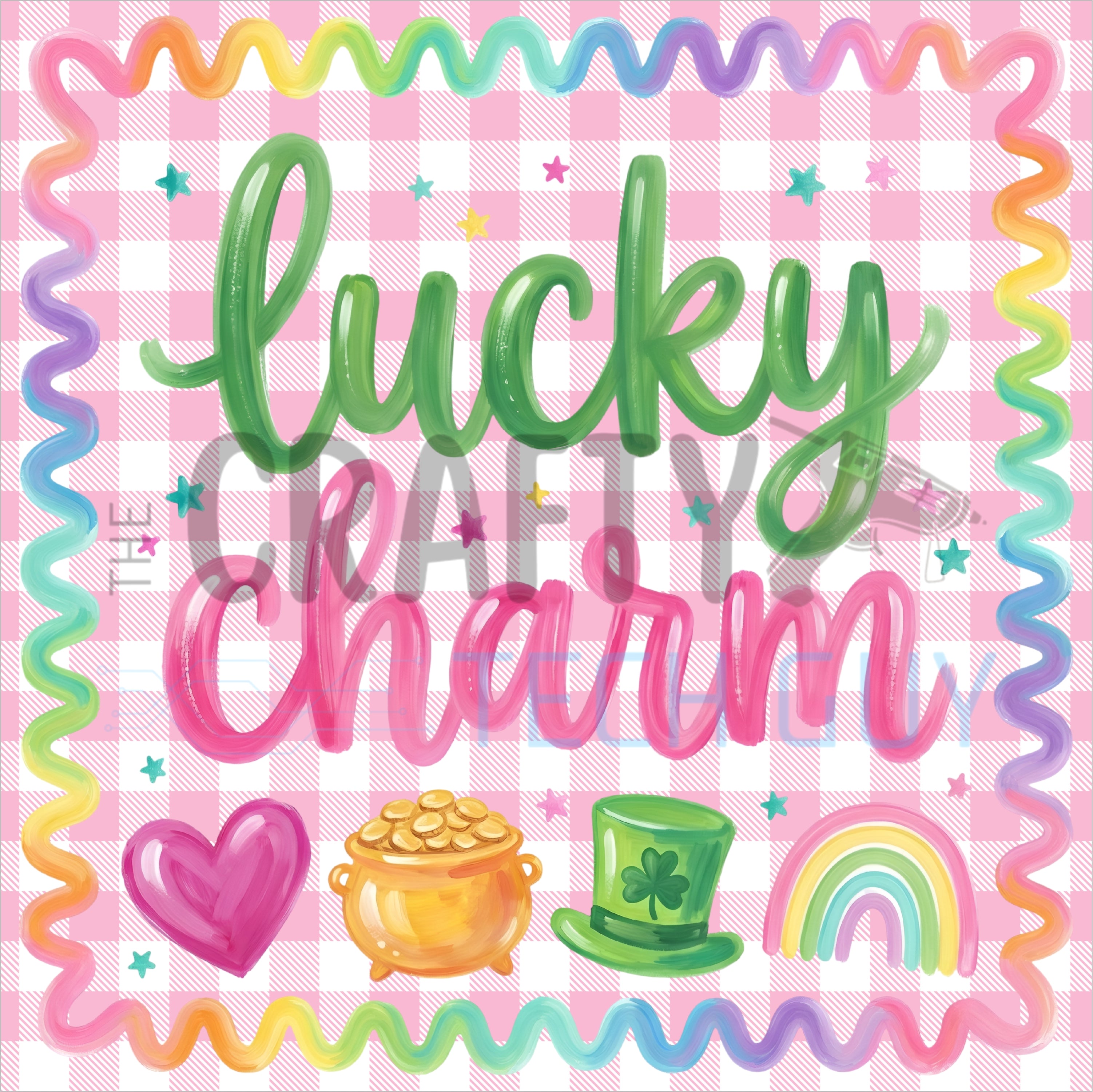 Lucky Charm St. Patrick’s Day Wreath Sign