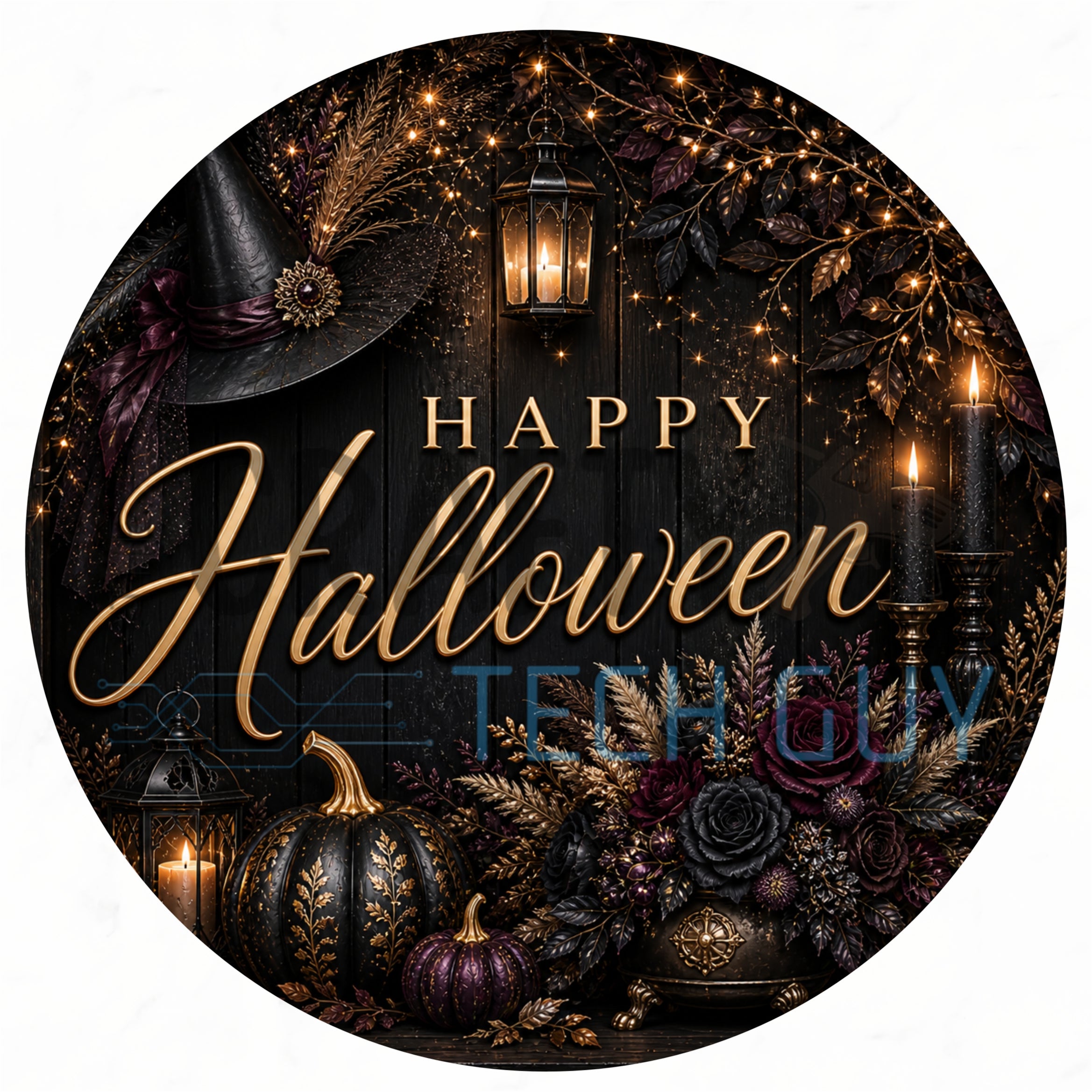 Letrero fantasma de cuadros vichy rosas con piruleta y lazos: una bonita decoración de pared para Halloween.
