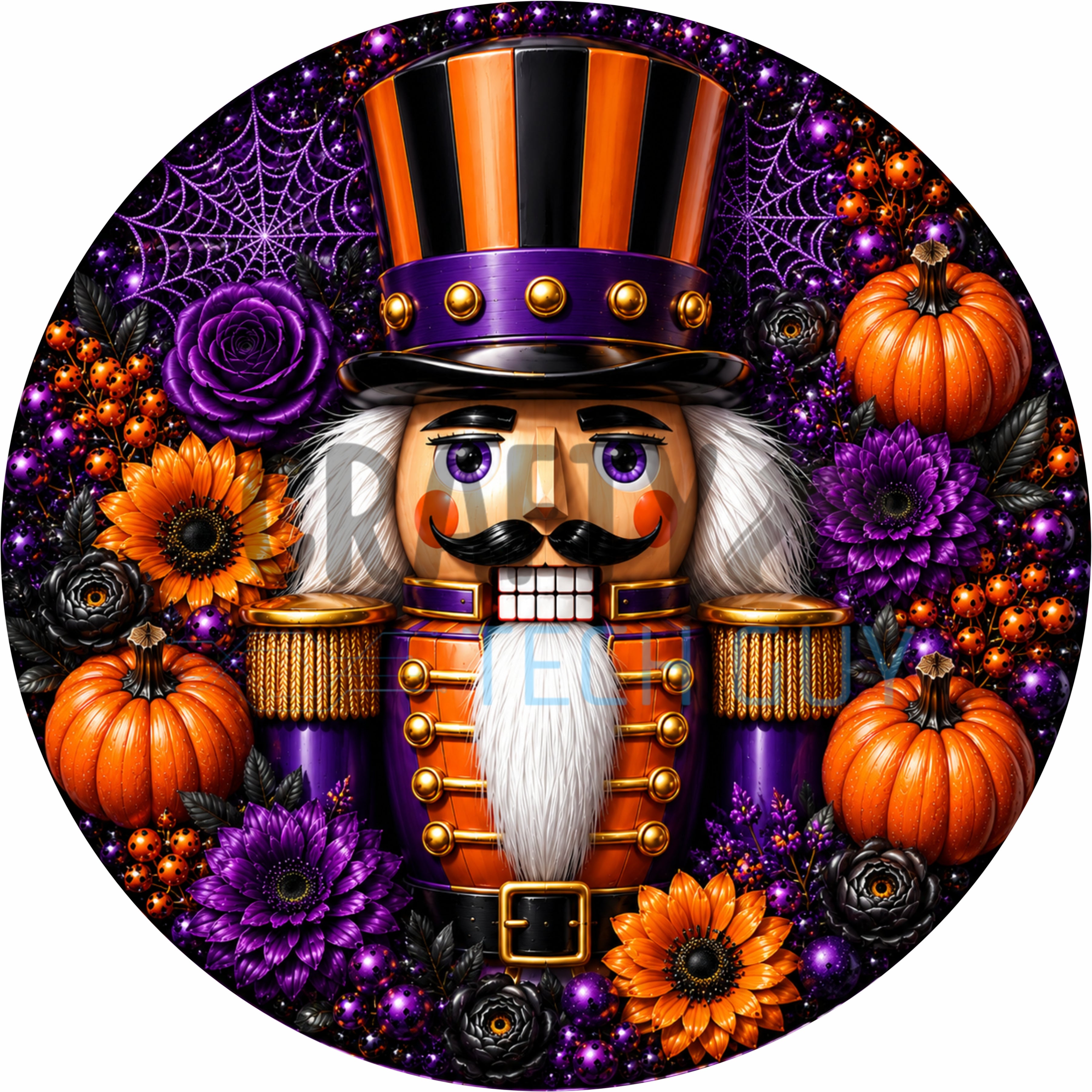 Letrero fantasma de cuadros vichy rosas con piruleta y lazos: una bonita decoración de pared para Halloween.