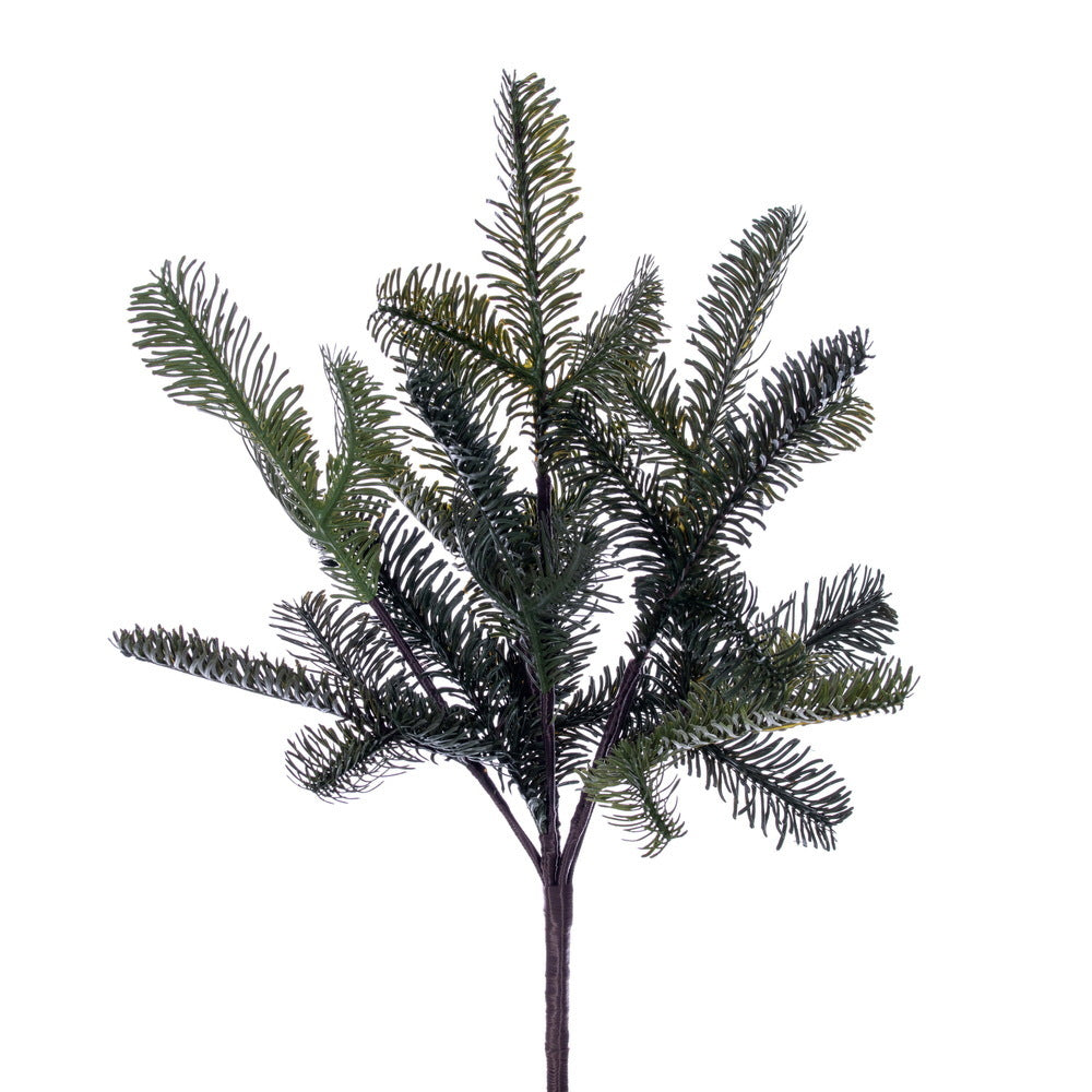 27 Inch Green Douglas Fir Artificial Christmas Spray with Six Branching Tips