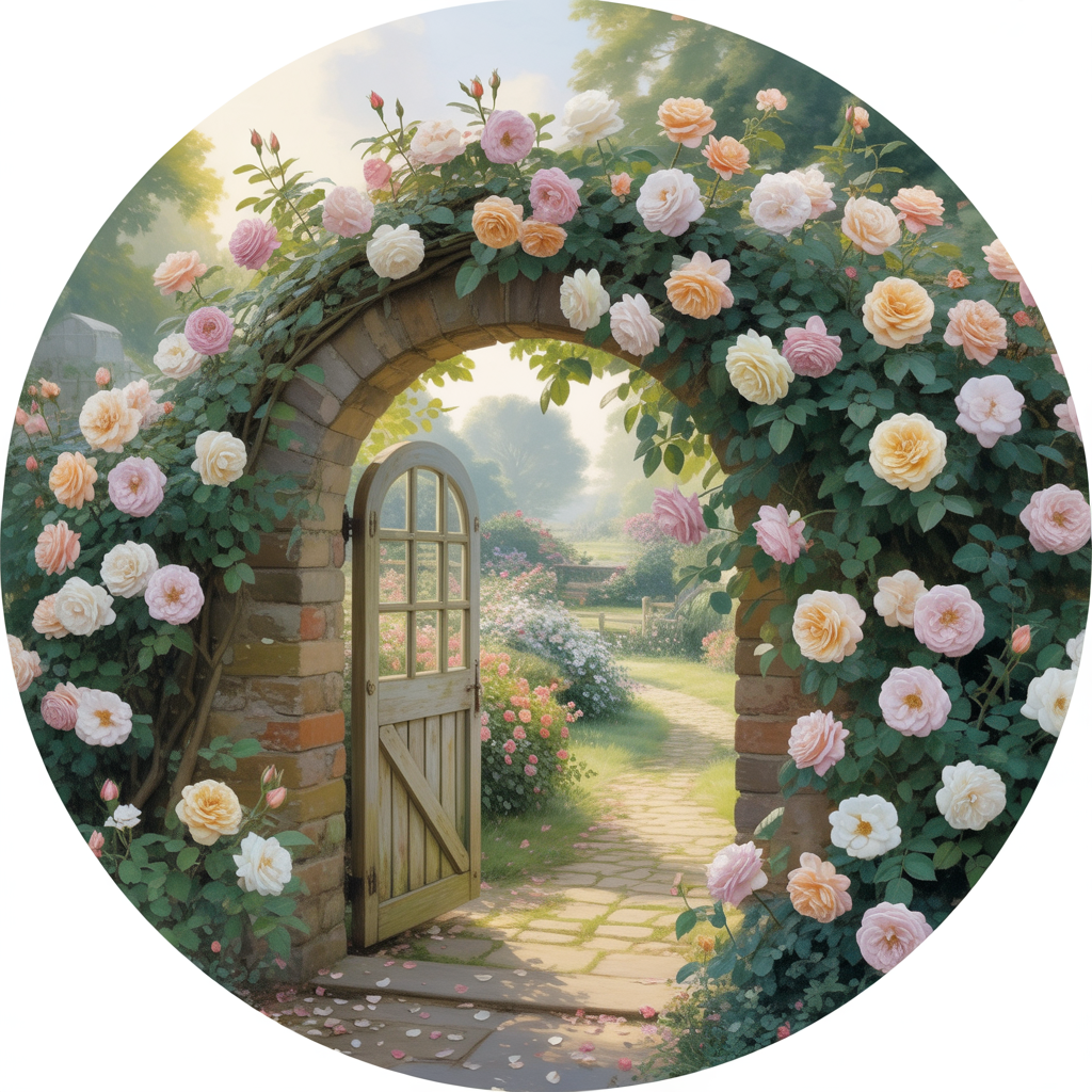 Vintage Rose Market Inspire Me Box, Rose Wreath Supply Kit, Romantic Floral Decor Box, Inspire Me Box