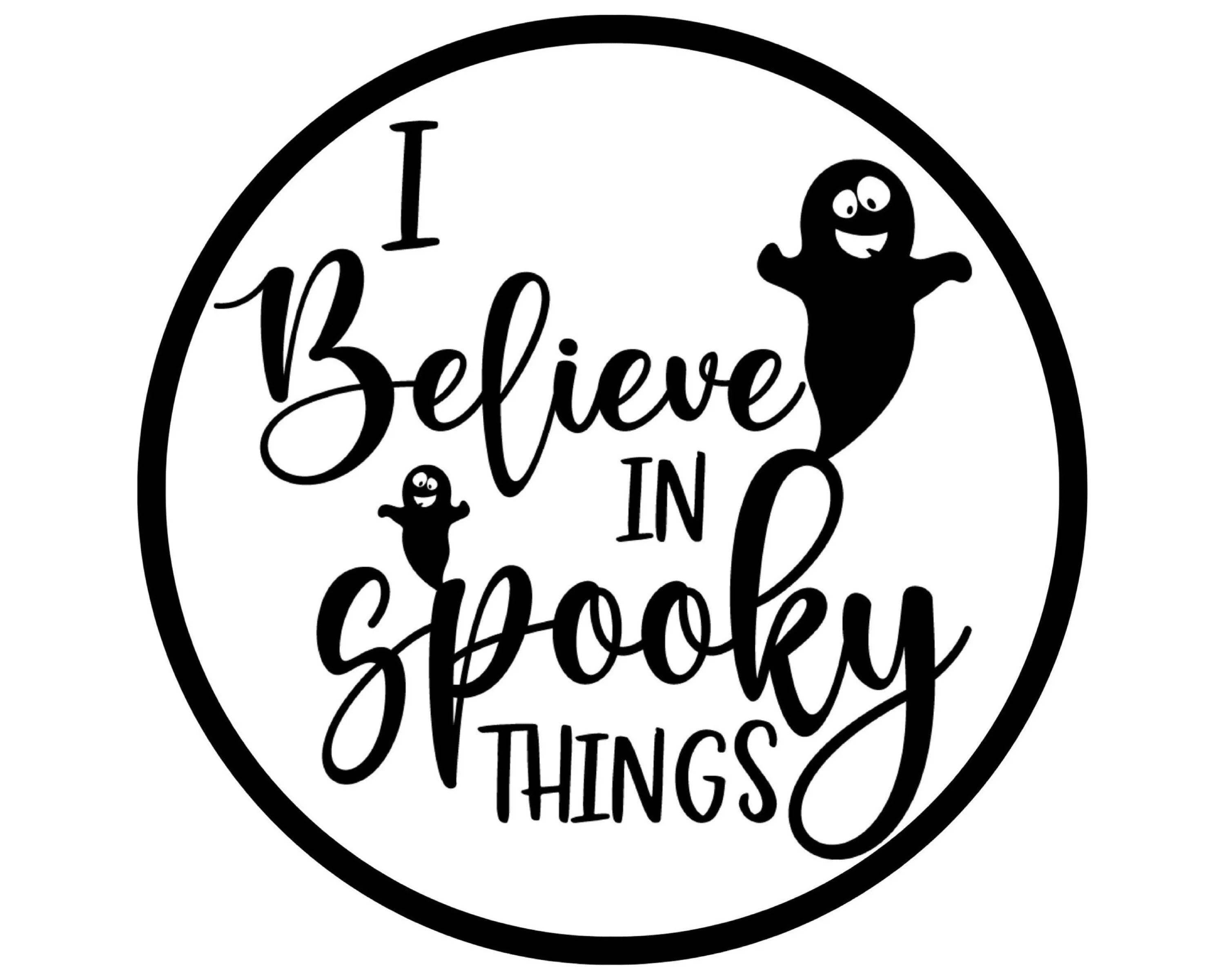 Happy Halloween wreath sign, be scary, Halloween party, trick or treat decor, October 31 party, costume party decor, scary sign